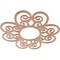 Ekena Millwork Cohen Wood Fretwork Pierced Ceiling Medallion, Cherry, 30"OD x 10 1/4"ID x 3/8"T CMWP30X30X0375COCH - alternate 2
